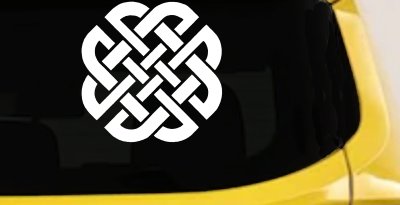 Celtic Knot Of Protection Other Car or Truck Window Vinyl Decal Sticker