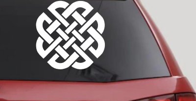 Celtic Knot Of Protection Other Car or Truck Window Vinyl Decal Sticker