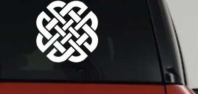 Celtic Knot Of Protection Other Car or Truck Window Vinyl Decal Sticker