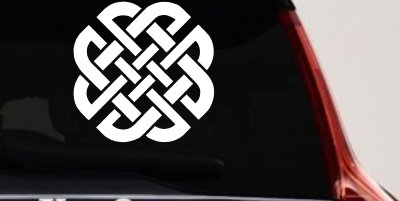 Celtic Knot Of Protection Other Car or Truck Window Vinyl Decal Sticker