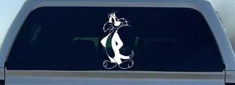 Sylvester The Cat Cartoons Car or Truck Window Decal Sticker
