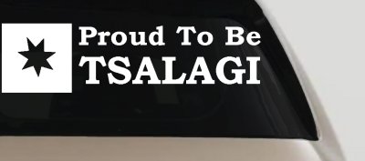 Proud To Be Tsalagi Cherokee Native American Indian Car or Truck Window Vinyl Decal Sticker