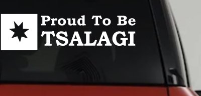 Proud To Be Tsalagi Cherokee Native American Indian Car or Truck Window Vinyl Decal Sticker
