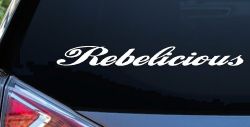 Rebelicious  Country Car or Truck Window Decal Sticker