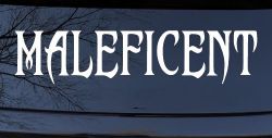 Malefincent Sci Fi Car or Truck Window Decal Sticker