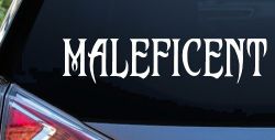 Malefincent Sci Fi Car or Truck Window Decal Sticker