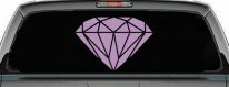 Diamond Car or Truck Window Decal Sticker (Lilac)