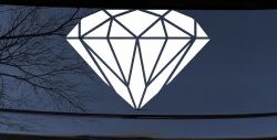 Diamond Car or Truck Window Decal Sticker