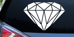 Diamond Car or Truck Window Decal Sticker