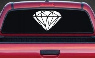 Diamond Car or Truck Window Decal Sticker
