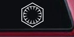 The First Order Sci Fi Car or Truck Window Decal Sticker