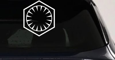 The First Order Sci Fi Car or Truck Window Vinyl Decal Sticker