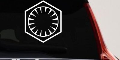 The First Order Sci Fi Car or Truck Window Vinyl Decal Sticker