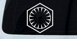 The First Order Sci Fi Car or Truck Window Decal Sticker