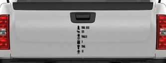 Doctor Who Keeping Count Sci Fi Car or Truck Window Decal Sticker (Black)