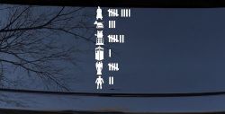 Doctor Who Keeping Count Sci Fi Car or Truck Window Decal Sticker