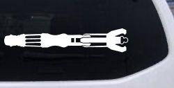 Doctor Who Sonic Screwdriver Sci Fi Car or Truck Window Decal Sticker