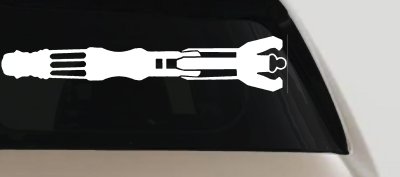 Doctor Who Sonic Screwdriver Sci Fi Car or Truck Window Vinyl Decal Sticker