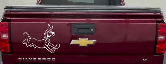 Jetsons Astro Dog Cartoons Car or Truck Window Vinyl Decal Sticker (White)