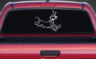 Jetsons Astro Dog Cartoons Car or Truck Window Decal Sticker