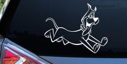 Jetsons Astro Dog Cartoons Car or Truck Window Decal Sticker