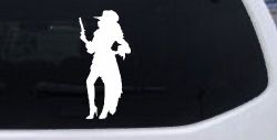Pirate Wench Girl Car or Truck Window Decal Sticker