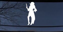 Pirate Wench Girl Car or Truck Window Decal Sticker