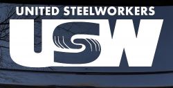 United Steelworkers Business Car or Truck Window Decal Sticker