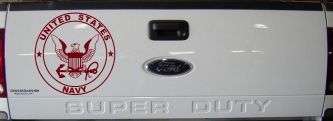 United States Navy Seal Military Car or Truck Window Decal Sticker (Burgundy)