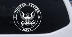 United States Navy Seal Military Car or Truck Window Decal Sticker