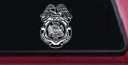 Military Police Badge United States Army Military Car or Truck Window Decal Sticker