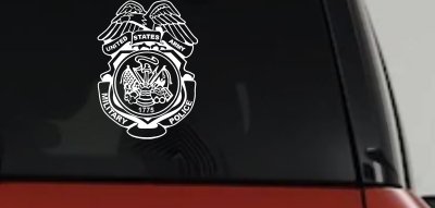 Military Police Badge United States Army Military Car or Truck Window Vinyl Decal Sticker