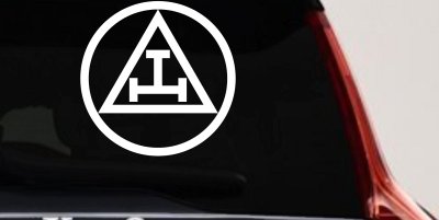 Royal Arch Masonry Mason Freemason Car or Truck Window Vinyl Decal Sticker