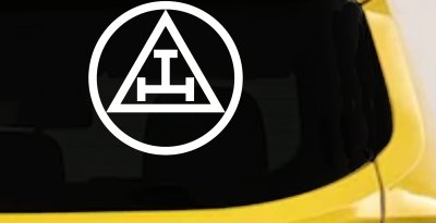 Royal Arch Masonry Mason Freemason Car or Truck Window Vinyl Decal Sticker