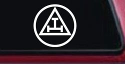 Royal Arch Masonry Mason Freemason Car or Truck Window Decal Sticker