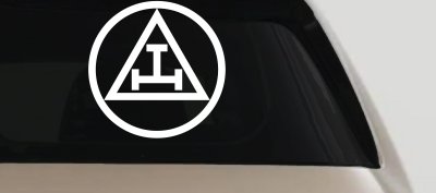 Royal Arch Masonry Mason Freemason Car or Truck Window Vinyl Decal Sticker