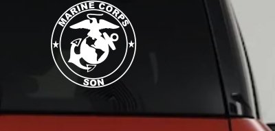 Marine Corps Son Seal Military Car or Truck Window Vinyl Decal Sticker