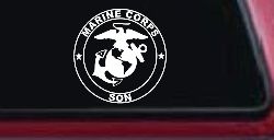 Marine Corps Son Seal Military Car or Truck Window Decal Sticker