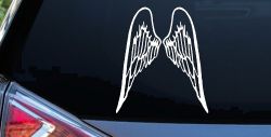 Angel Wings Christian Car or Truck Window Decal Sticker