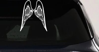 Angel Wings Christian Car or Truck Window Vinyl Decal Sticker
