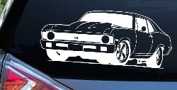 Chevy Nova Car or Truck Window Decal Sticker