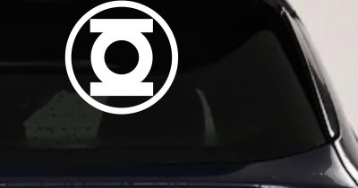 Green Lantern Sci Fi Car or Truck Window Vinyl Decal Sticker