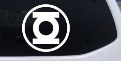 Green Lantern Sci Fi Car or Truck Window Decal Sticker