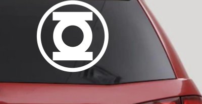 Green Lantern Sci Fi Car or Truck Window Vinyl Decal Sticker