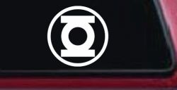 Green Lantern Sci Fi Car or Truck Window Decal Sticker