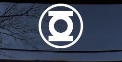 Green Lantern Sci Fi Car or Truck Window Decal Sticker