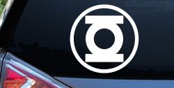 Green Lantern Sci Fi Car or Truck Window Decal Sticker