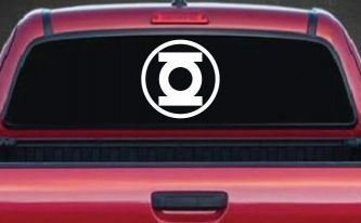 Green Lantern Sci Fi Car or Truck Window Decal Sticker