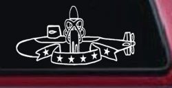 SSBN Deterrent Patrol Insignia Military Car or Truck Window Decal Sticker