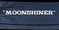 Moonshiner Country Car or Truck Window Decal Sticker